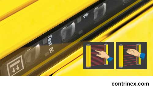 Contrinex safety light curtain