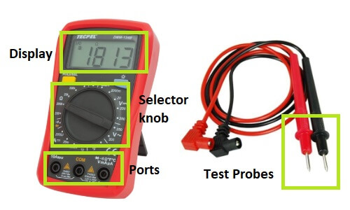 parts of a Multimeter